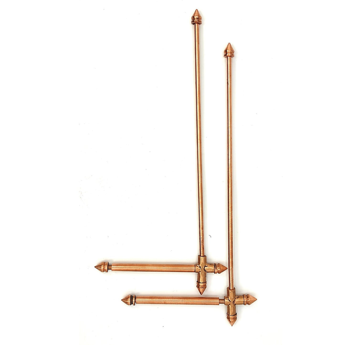 premium full copper dowsing divining L rods vastu fengshui