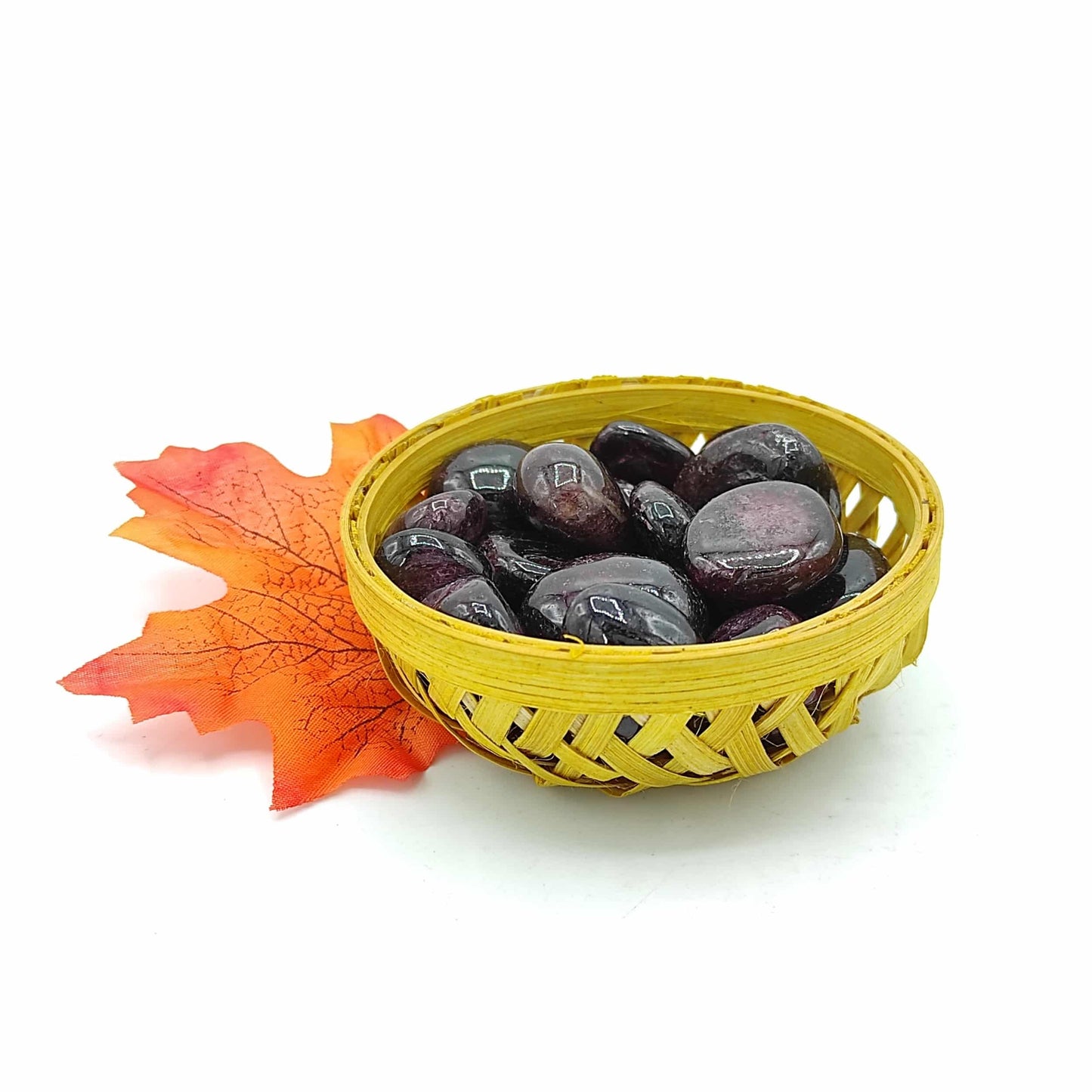Premium Garnet Tumbled Stone Pebbles Reiki Healing Crystal Aura Chakra Vastu Fengshui