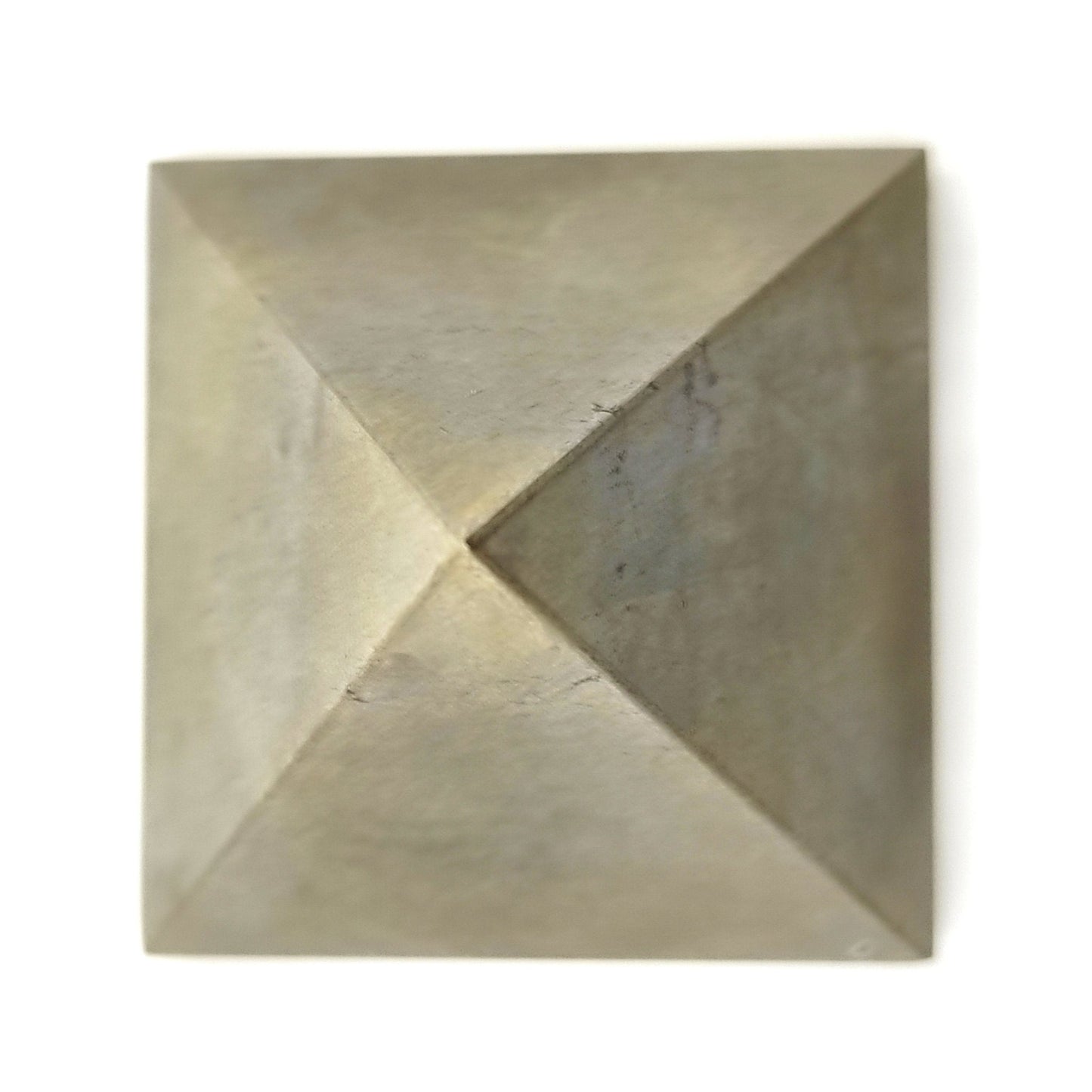 Pyrite Pyramid Money Magnet Stone for Career, Business Opportunities, Wealth Attraction (Size: 1inch to 1.5inch approx) - plusvalueindia