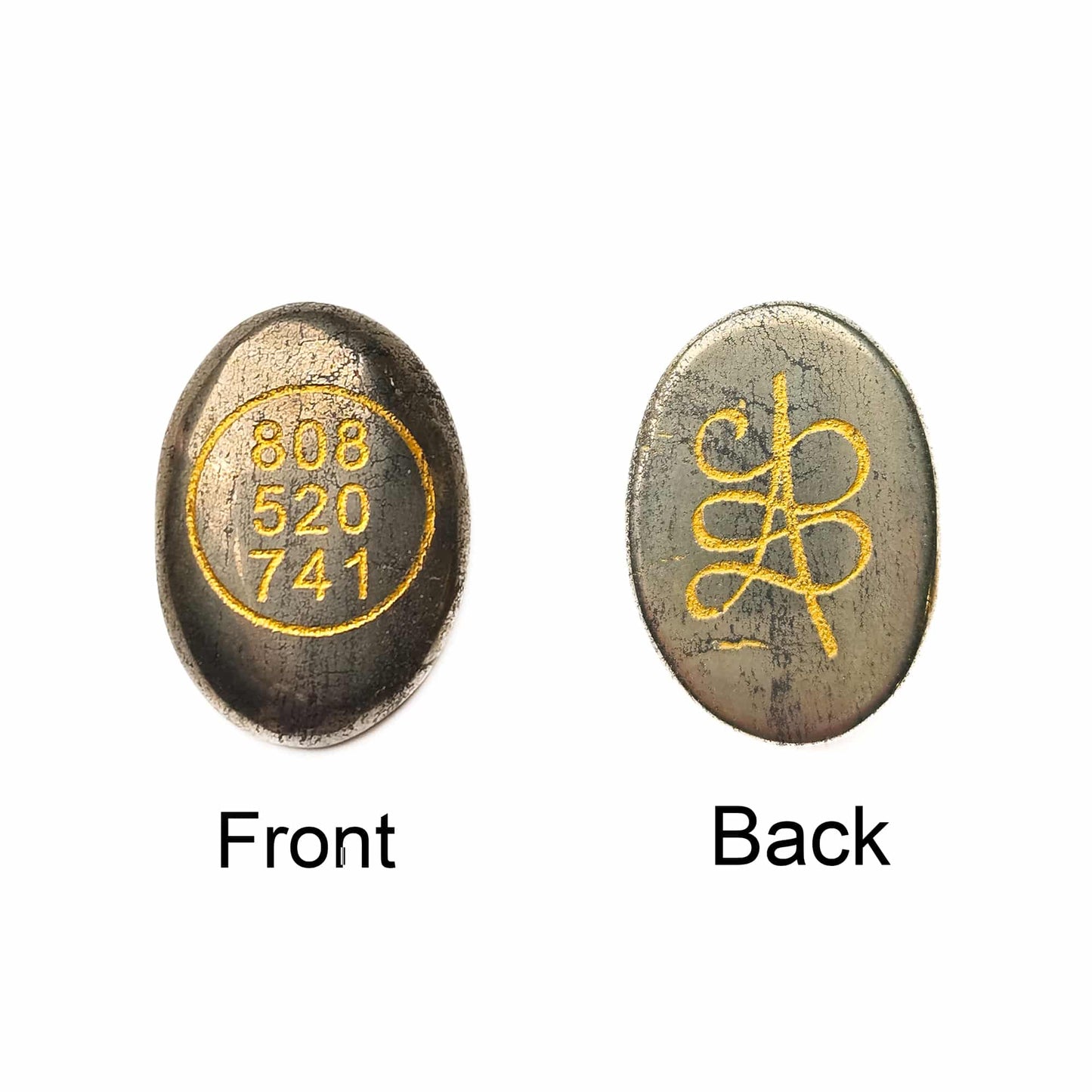 Pyrite Stone in Zibu Symbol Money Magnet Stone for Career & Business Opportunities - plusvalueindia