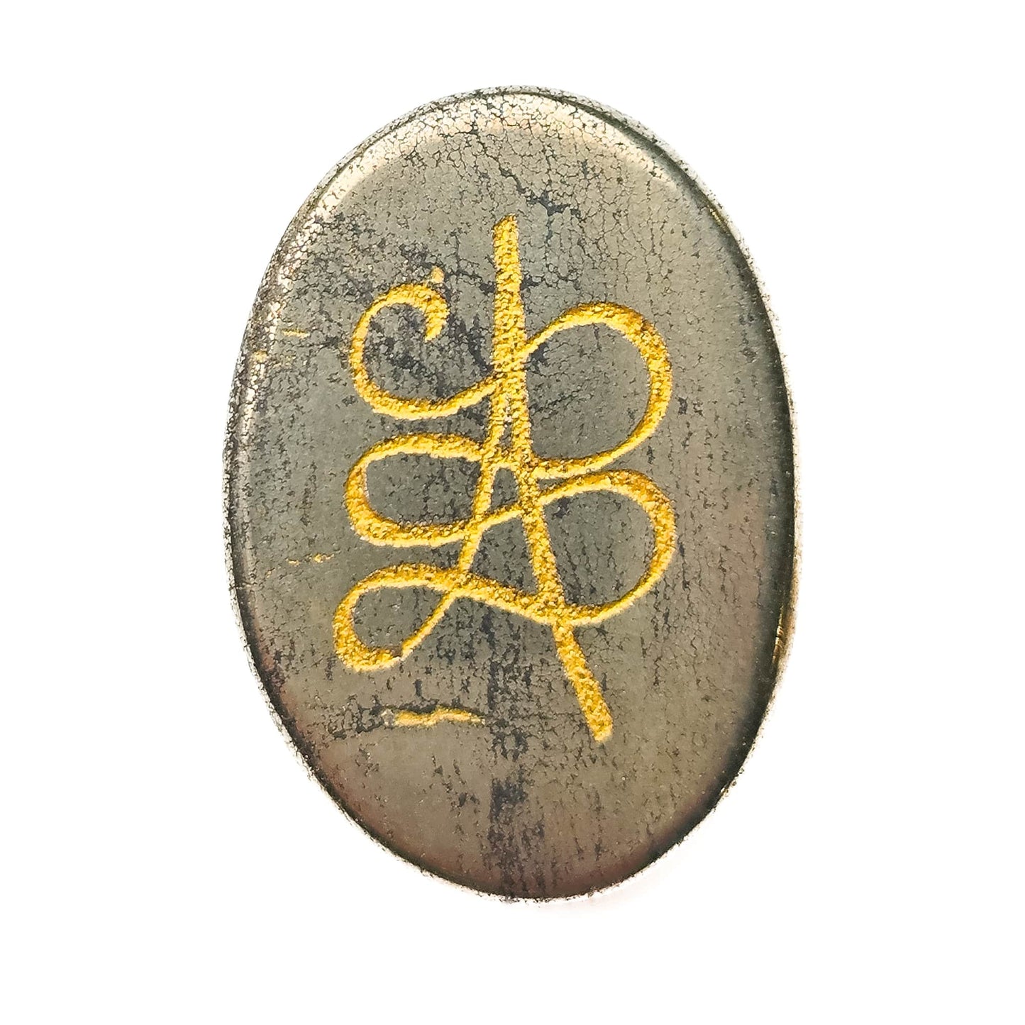 pyrite stone zibu symbol reiki healing