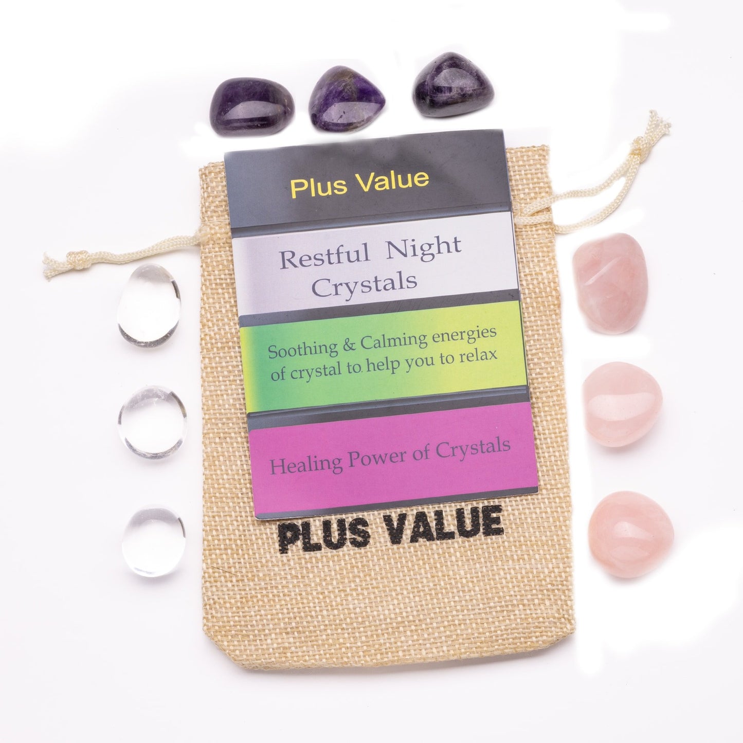 restful night crystal bag