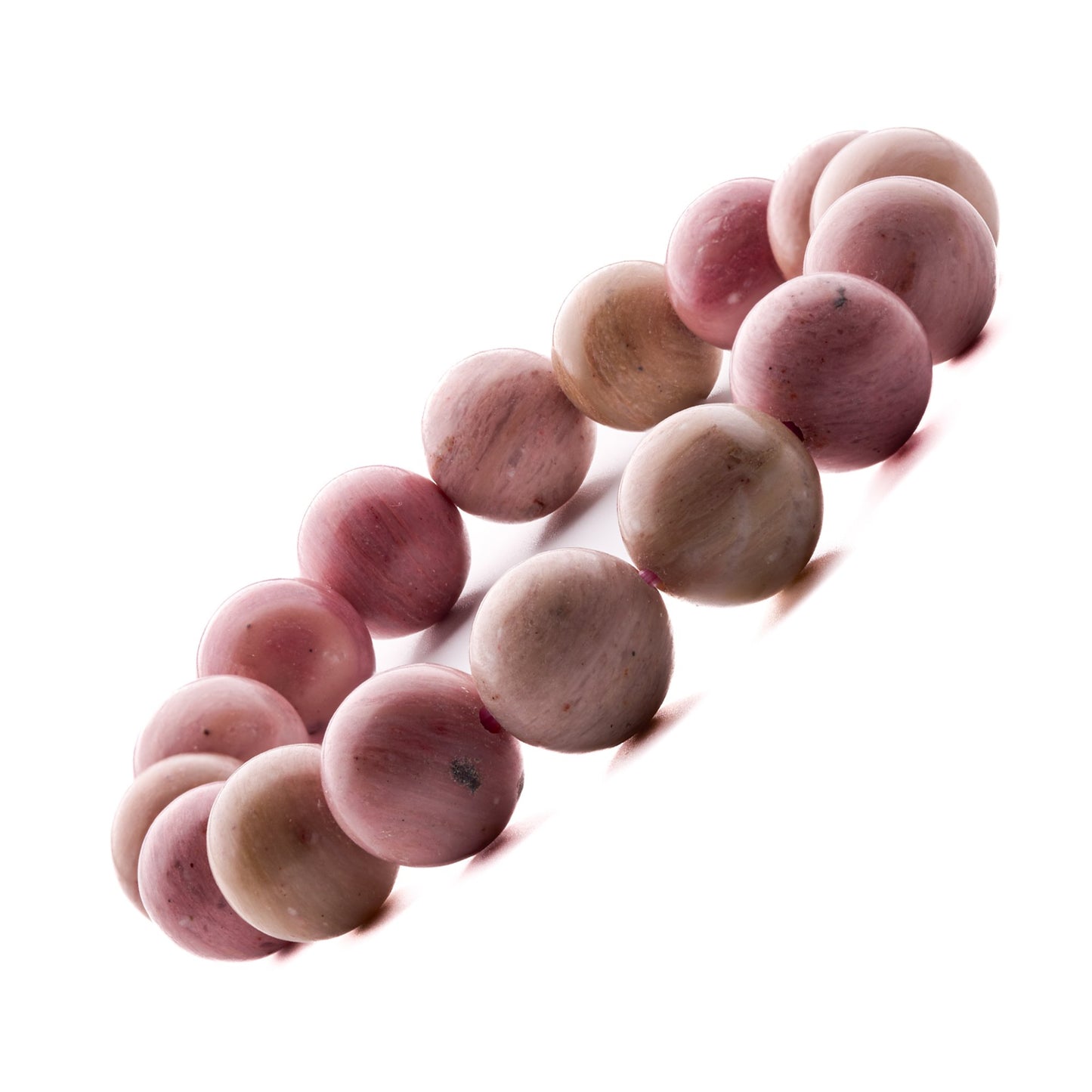 rhodochrosite bracelet 12mm