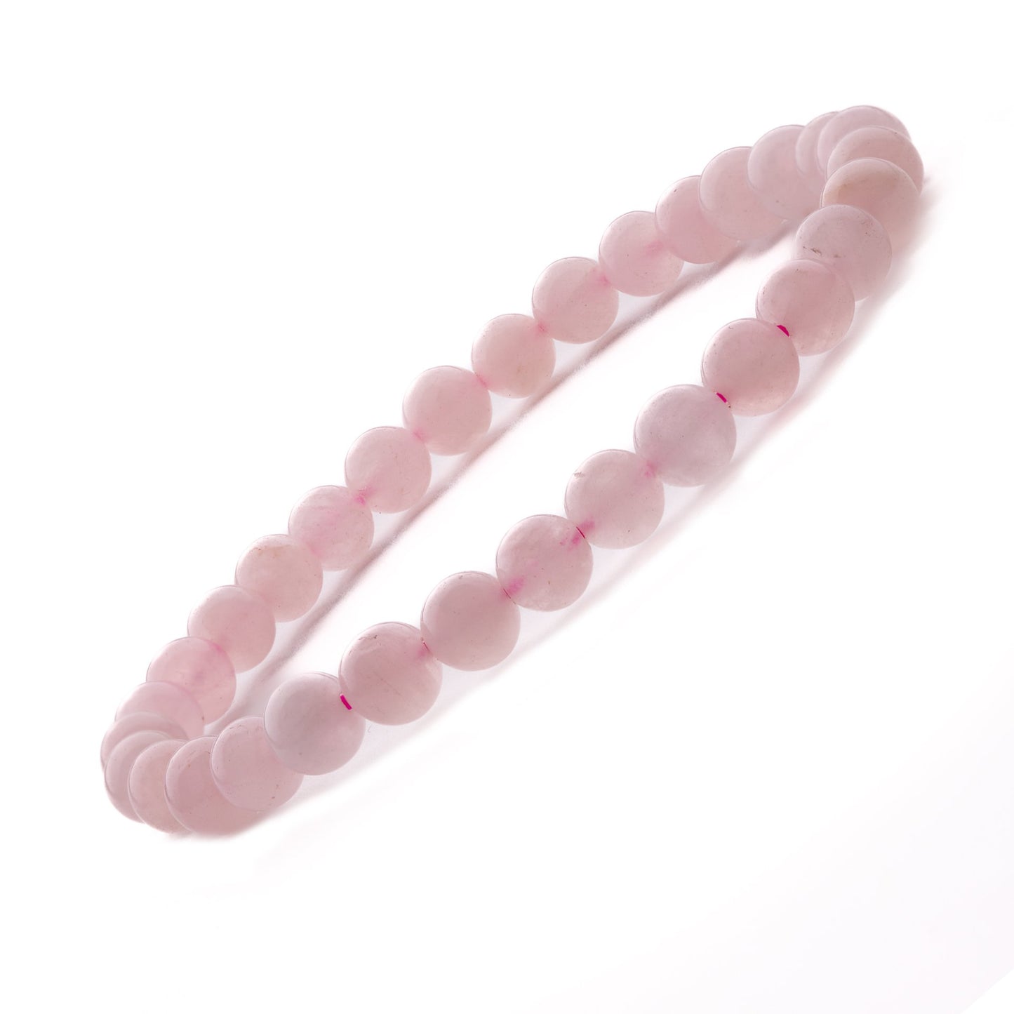 rose quartz bracelet 6mm