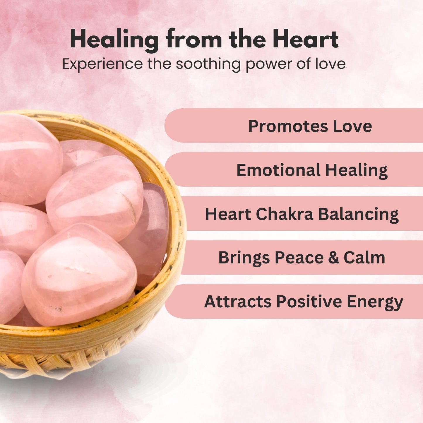 rose quartz crystal benefits