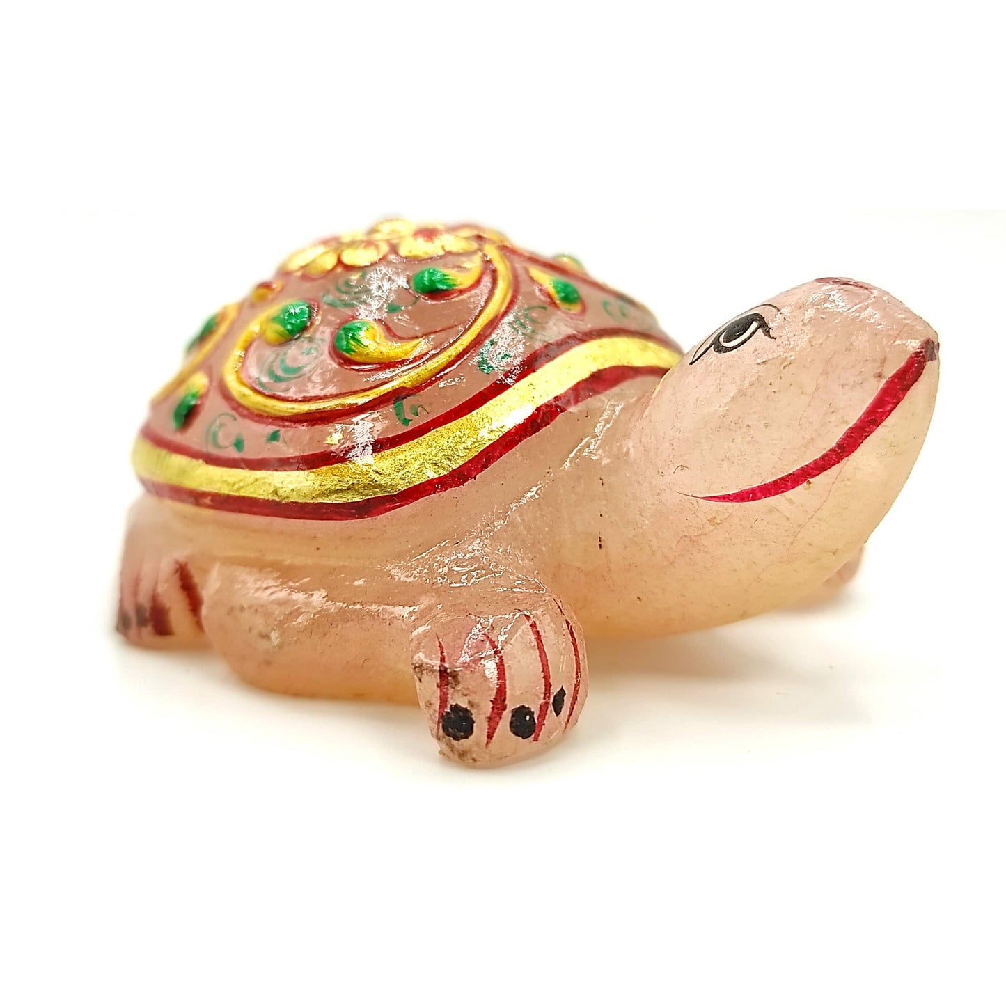 rose quartz natural stone crystal tortoise vastu