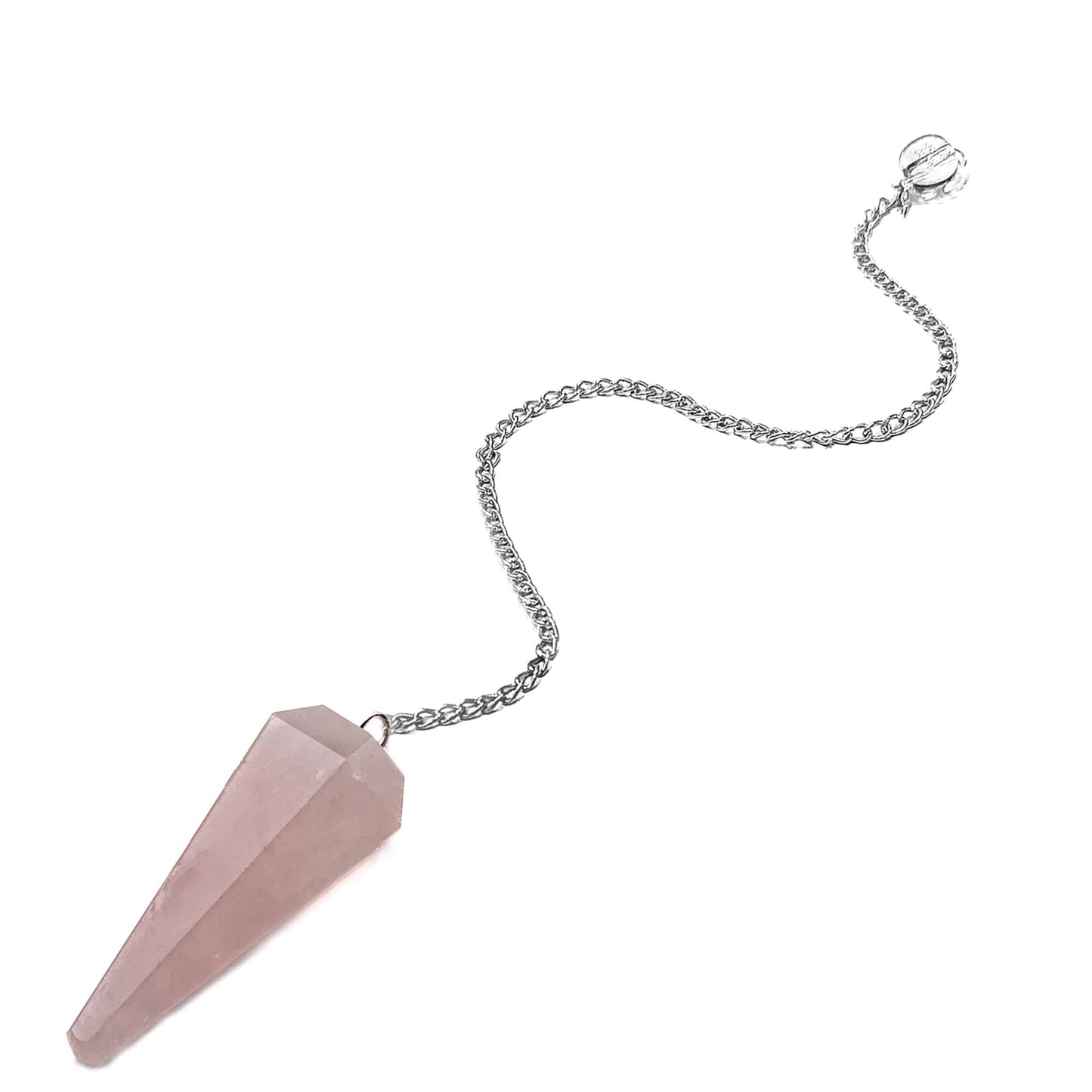 rose quartz v shape dowsing pendulum vastu