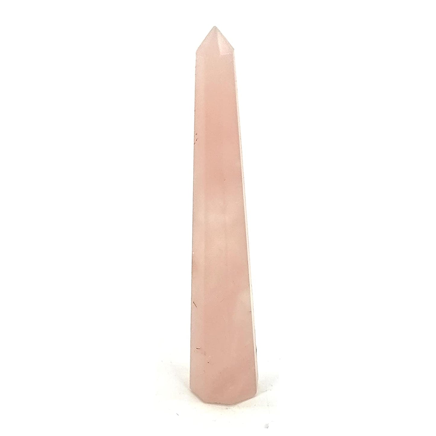 rose quartz wand tower pencil 26grams