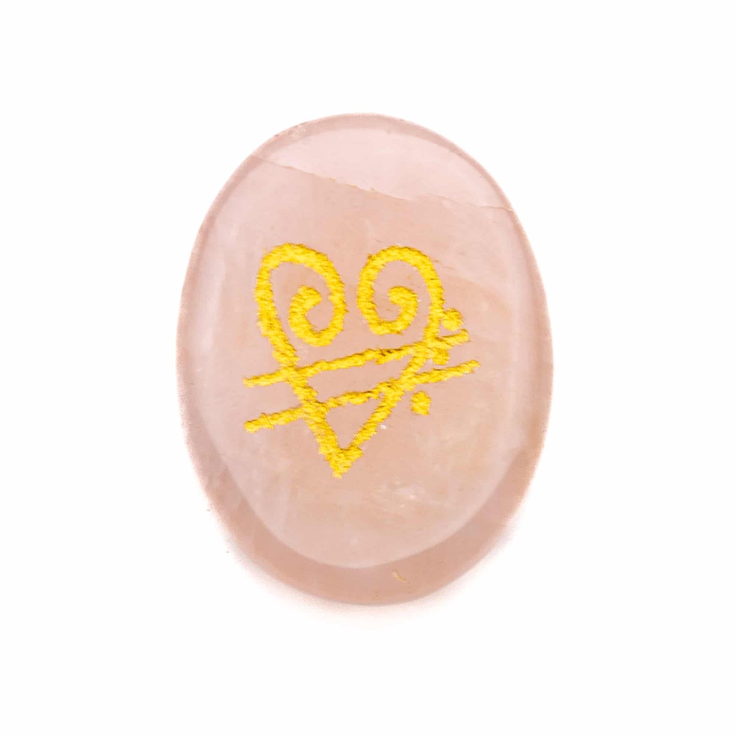 rose quartz zibu symbol stone reiki