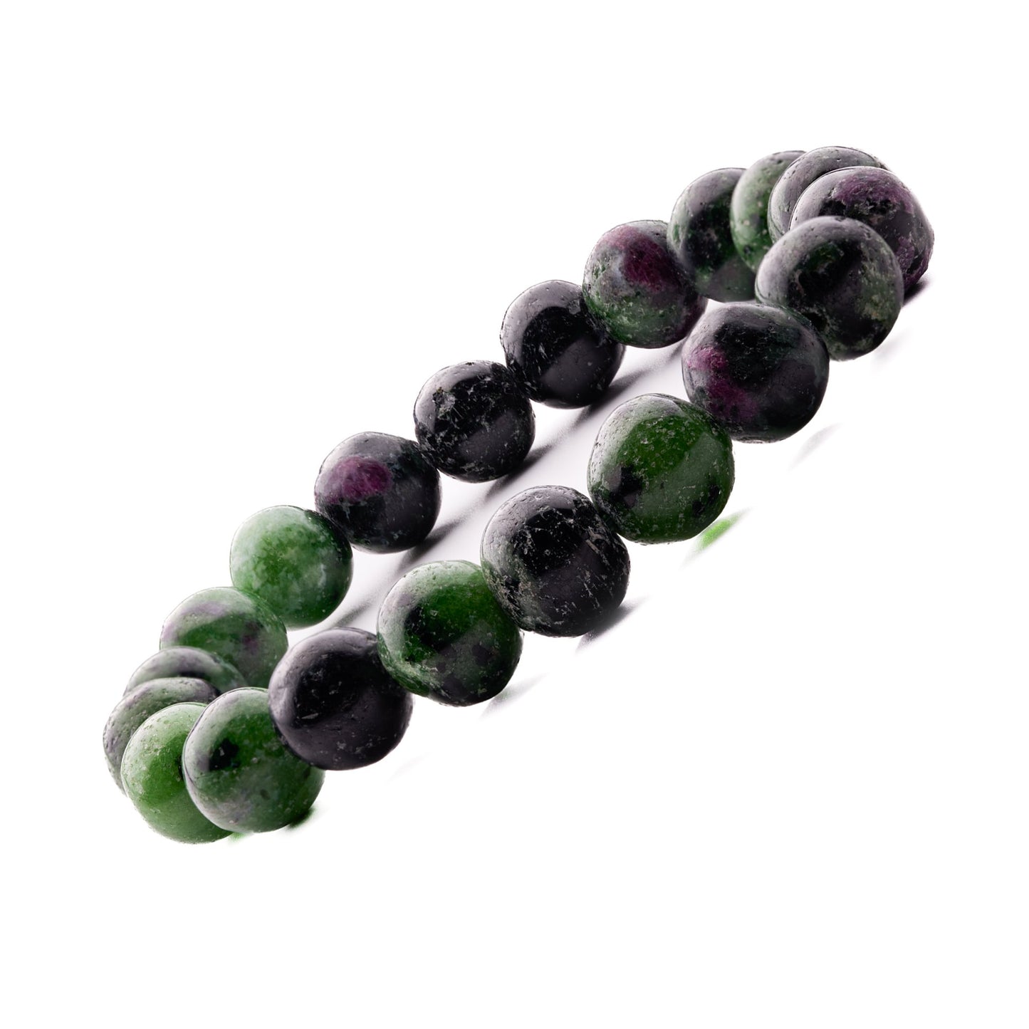 ruby zoisite bracelet 10mm