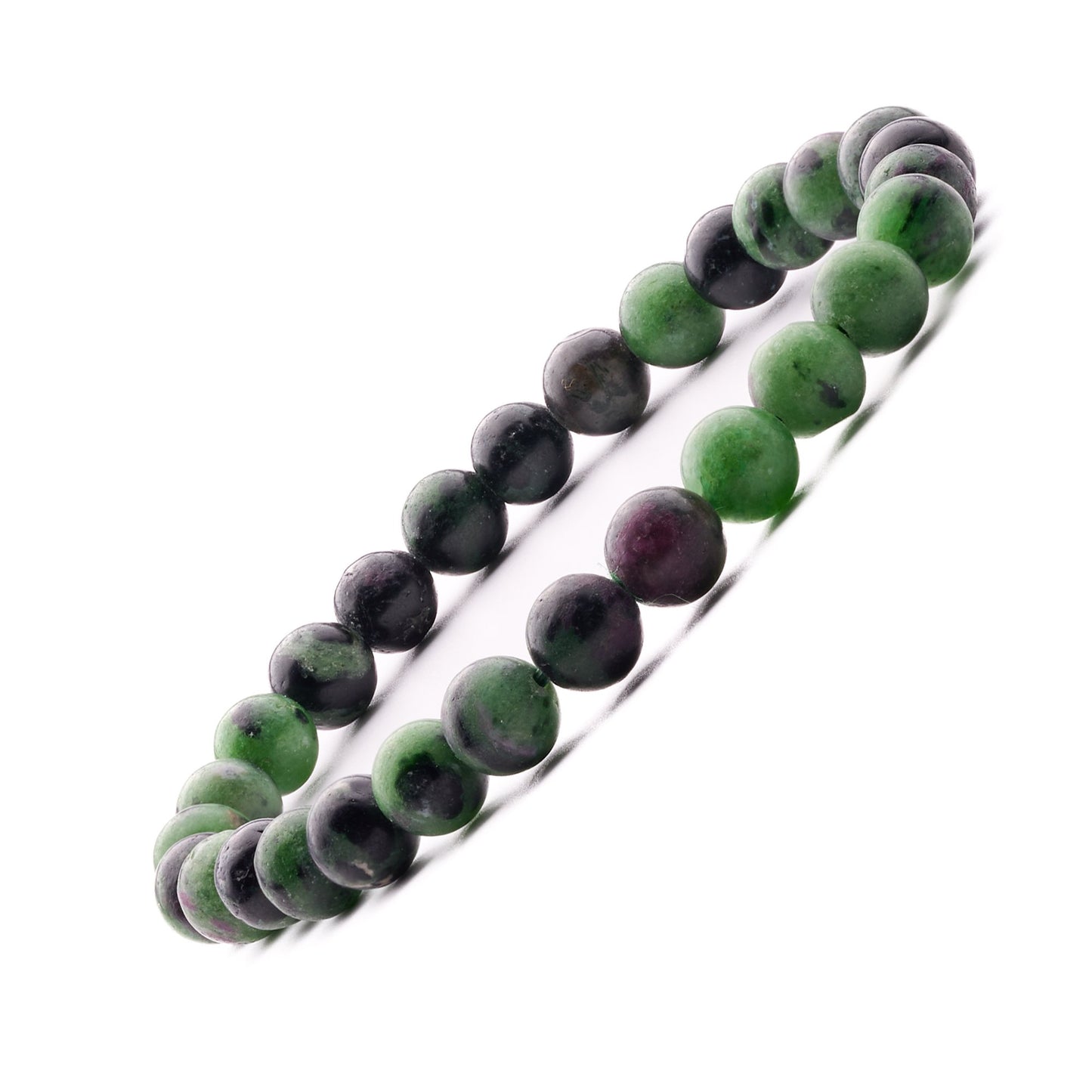 ruby zoisite bracelet 6mm