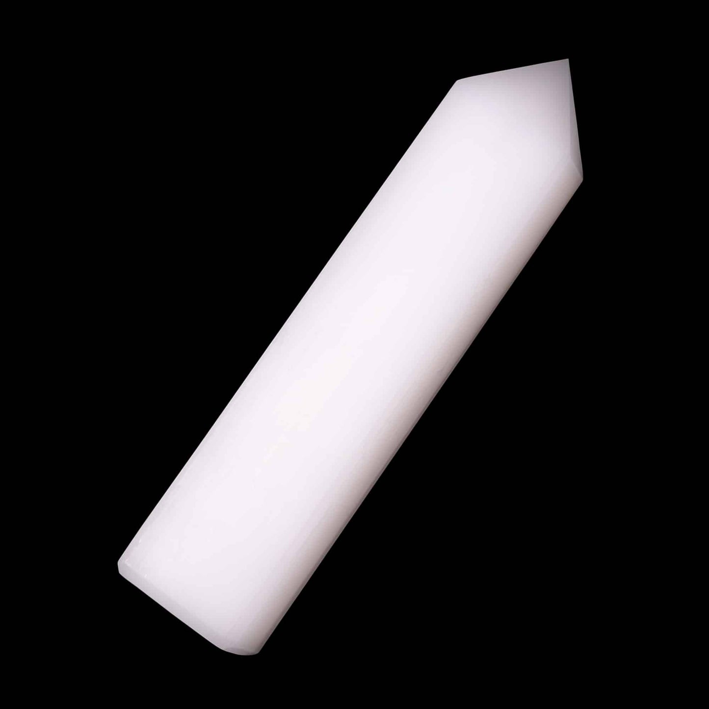 selenite jumbo reiki healing wand