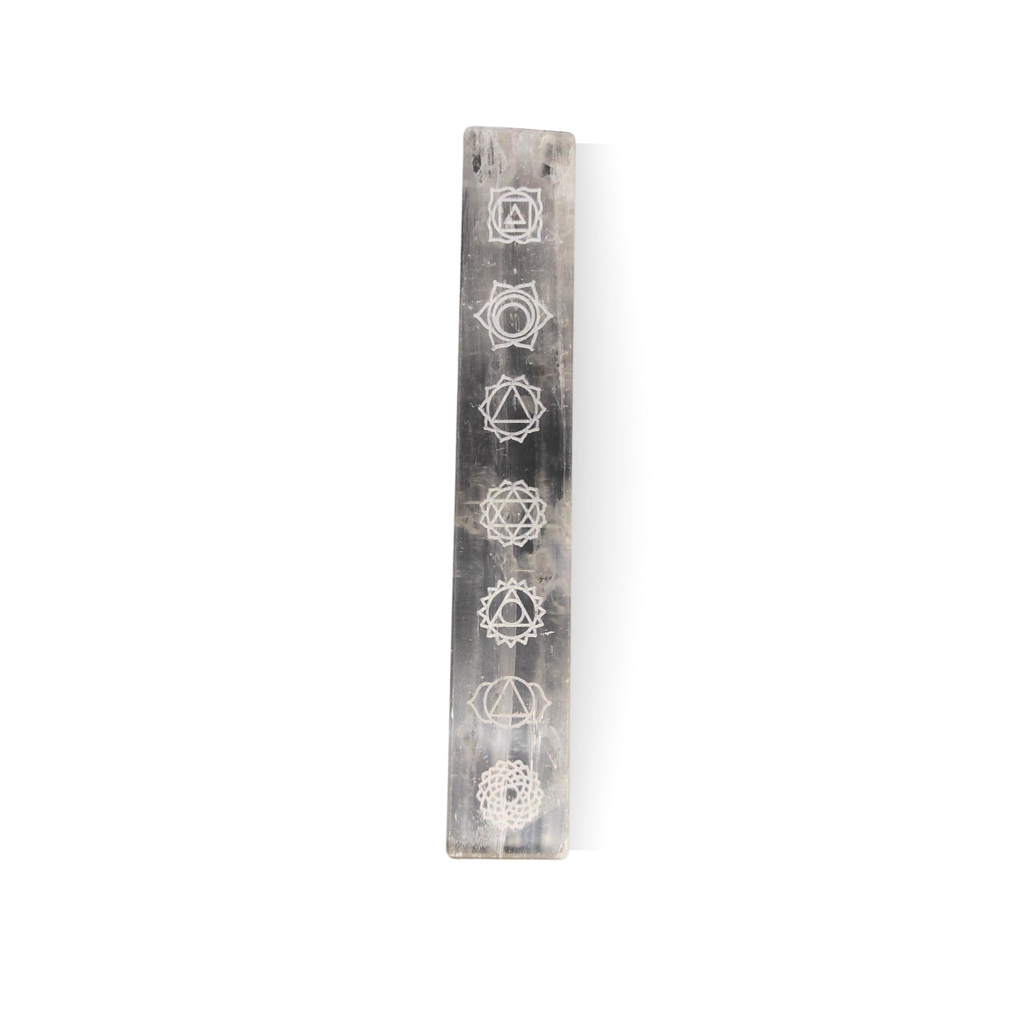 selenite seven chakra reiki symbol plate vastu feng shui product remedies