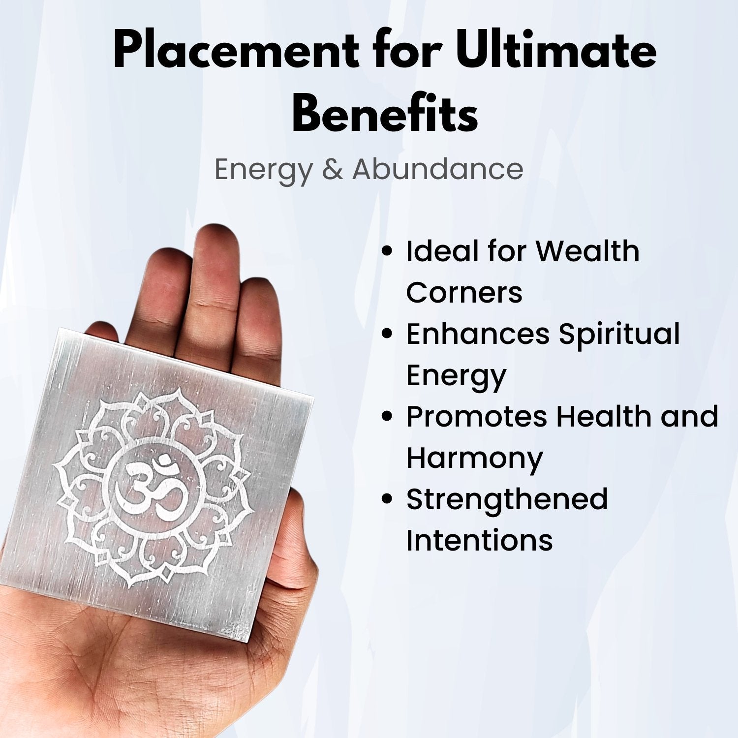 square-plate-om-symbol