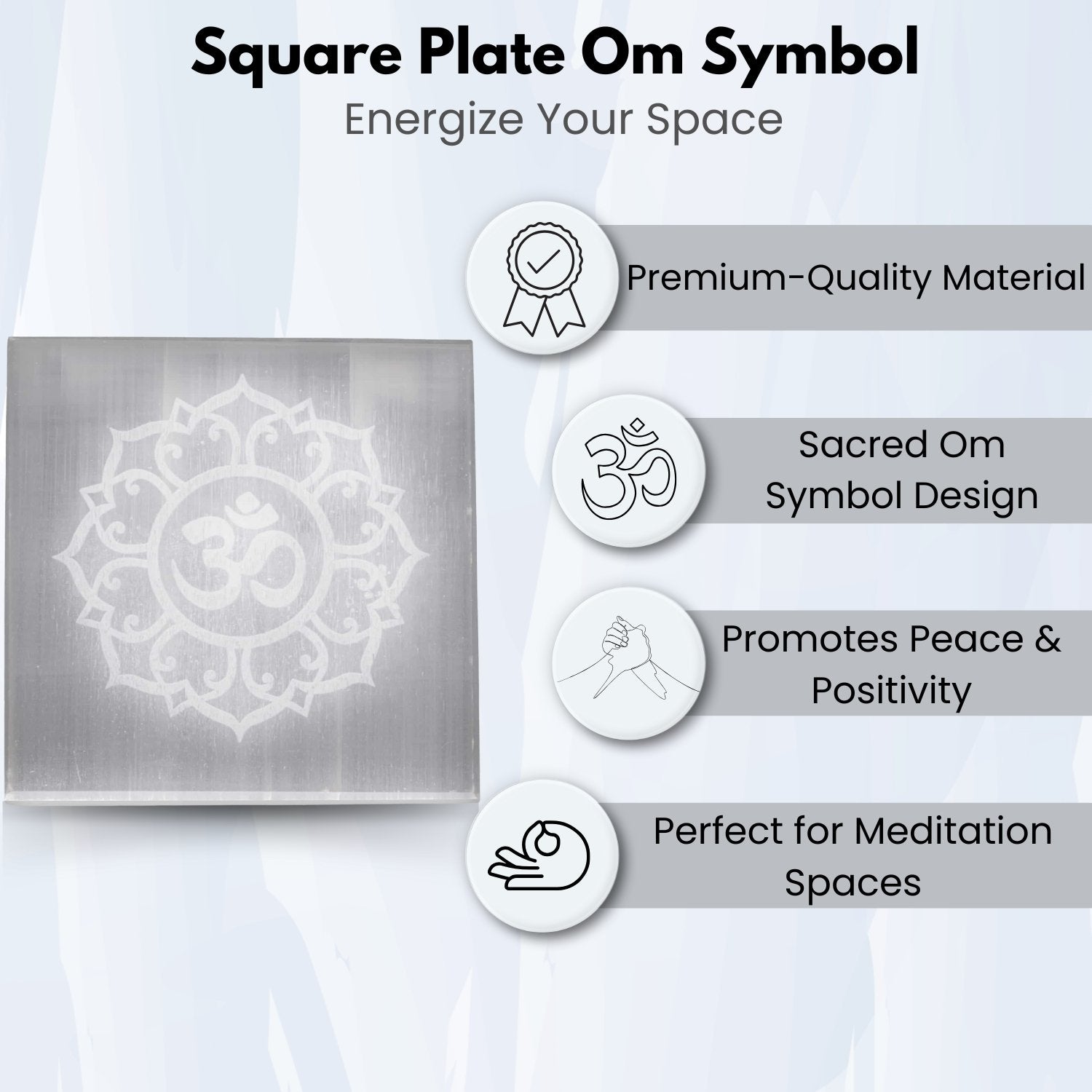 square-plate-om-symbol
