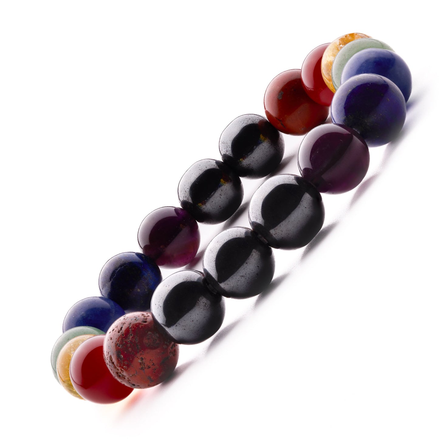 seven chakra bracelet 10mm
