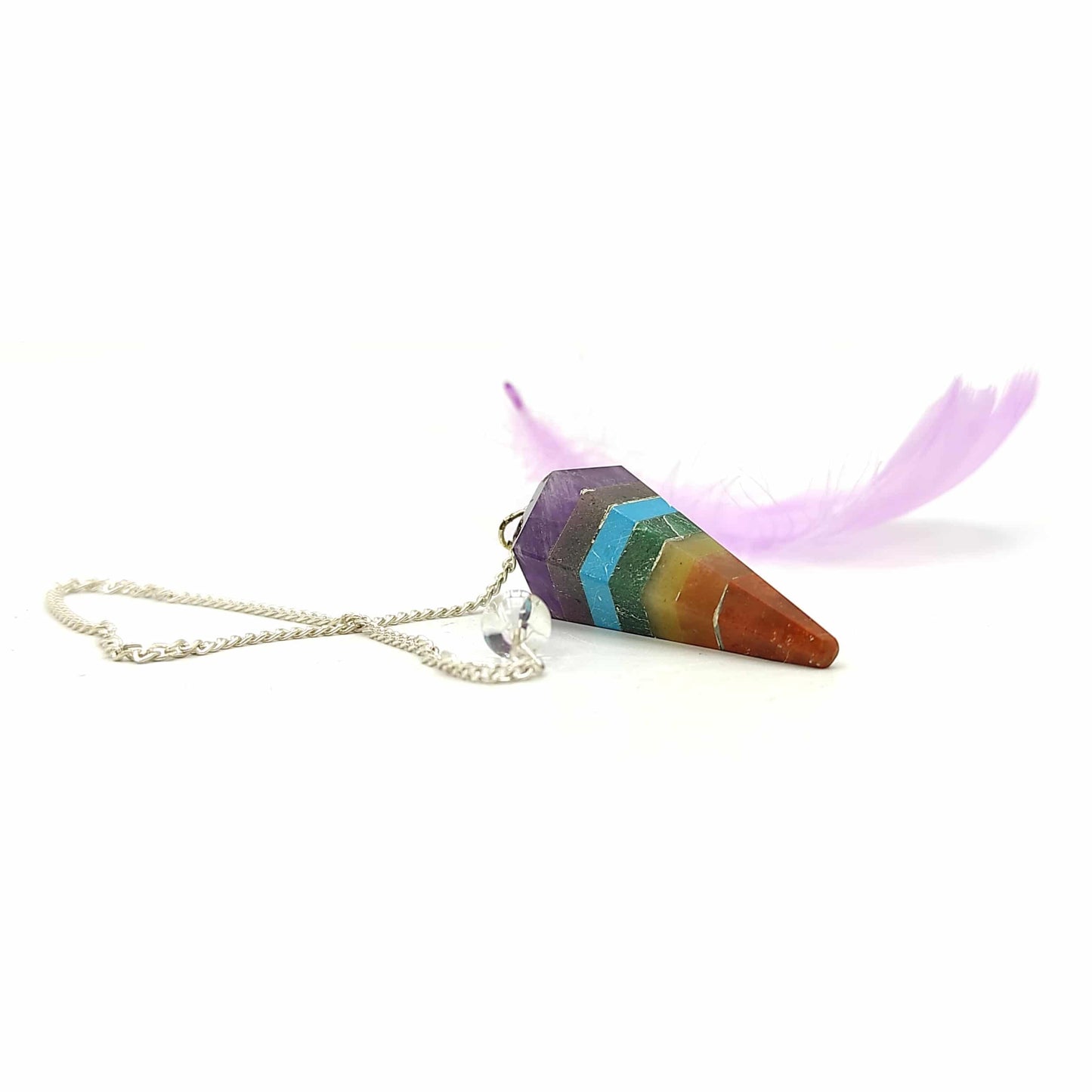 seven chakra dowsing pendulum