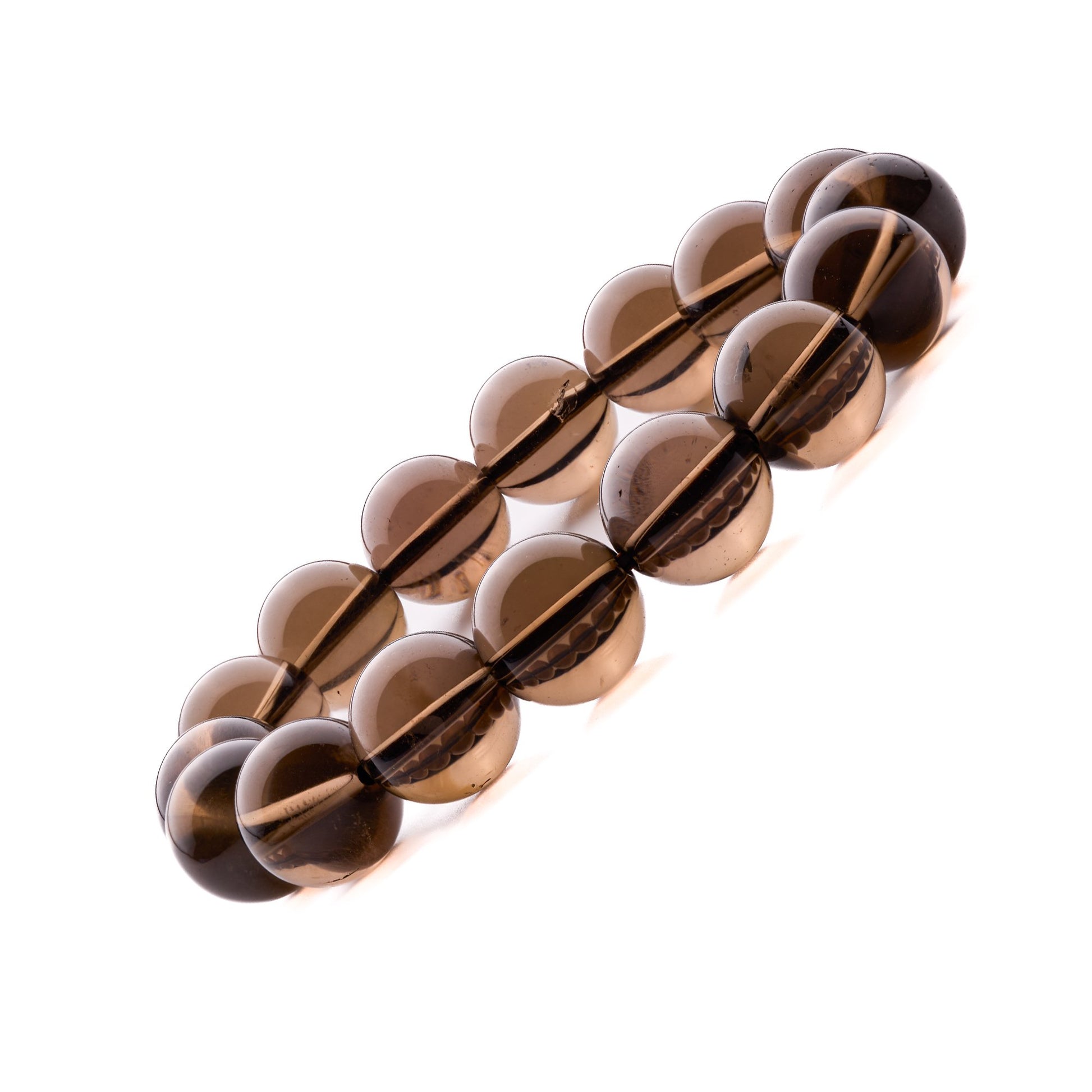 smokey quartz bracelet 12mm