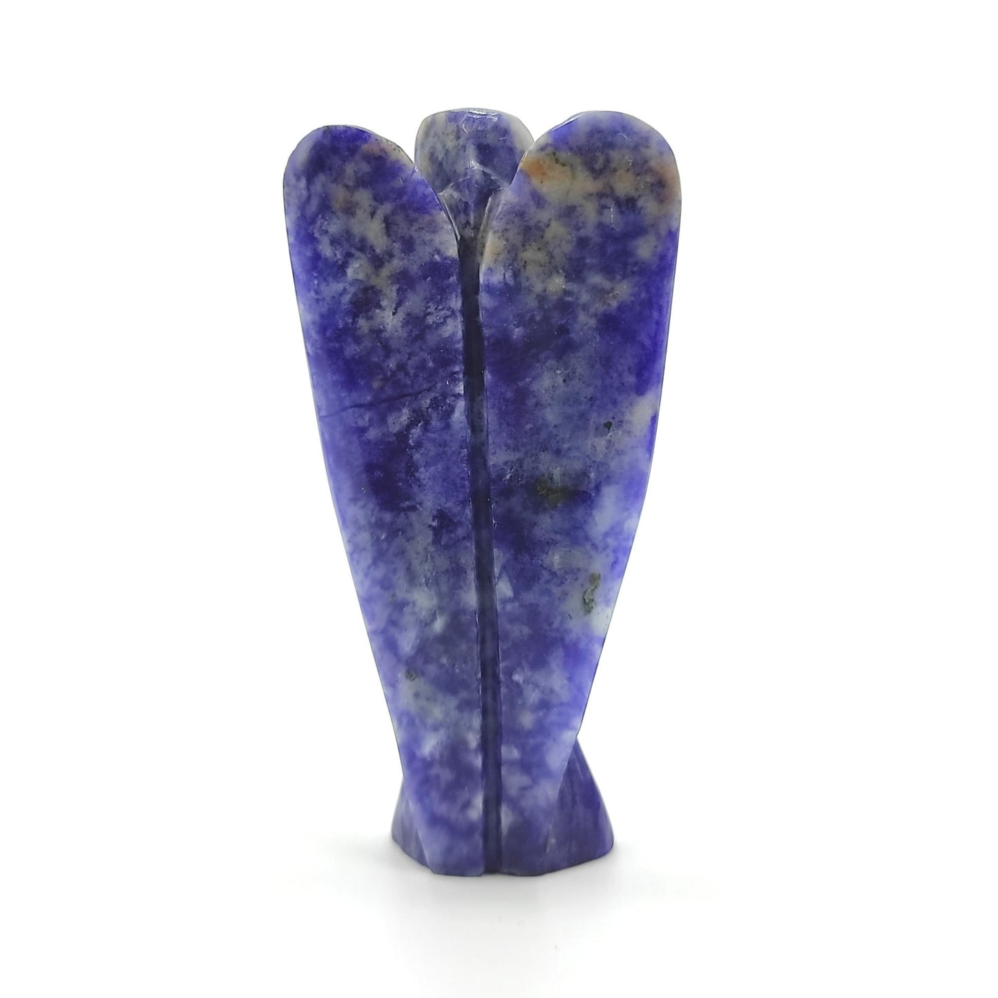 Sodalite Angel Guardian for Protection from Electro Stress, Over Emotional - Reiki, Healing Crystal Aura Chakra Therapy - plusvalueindia