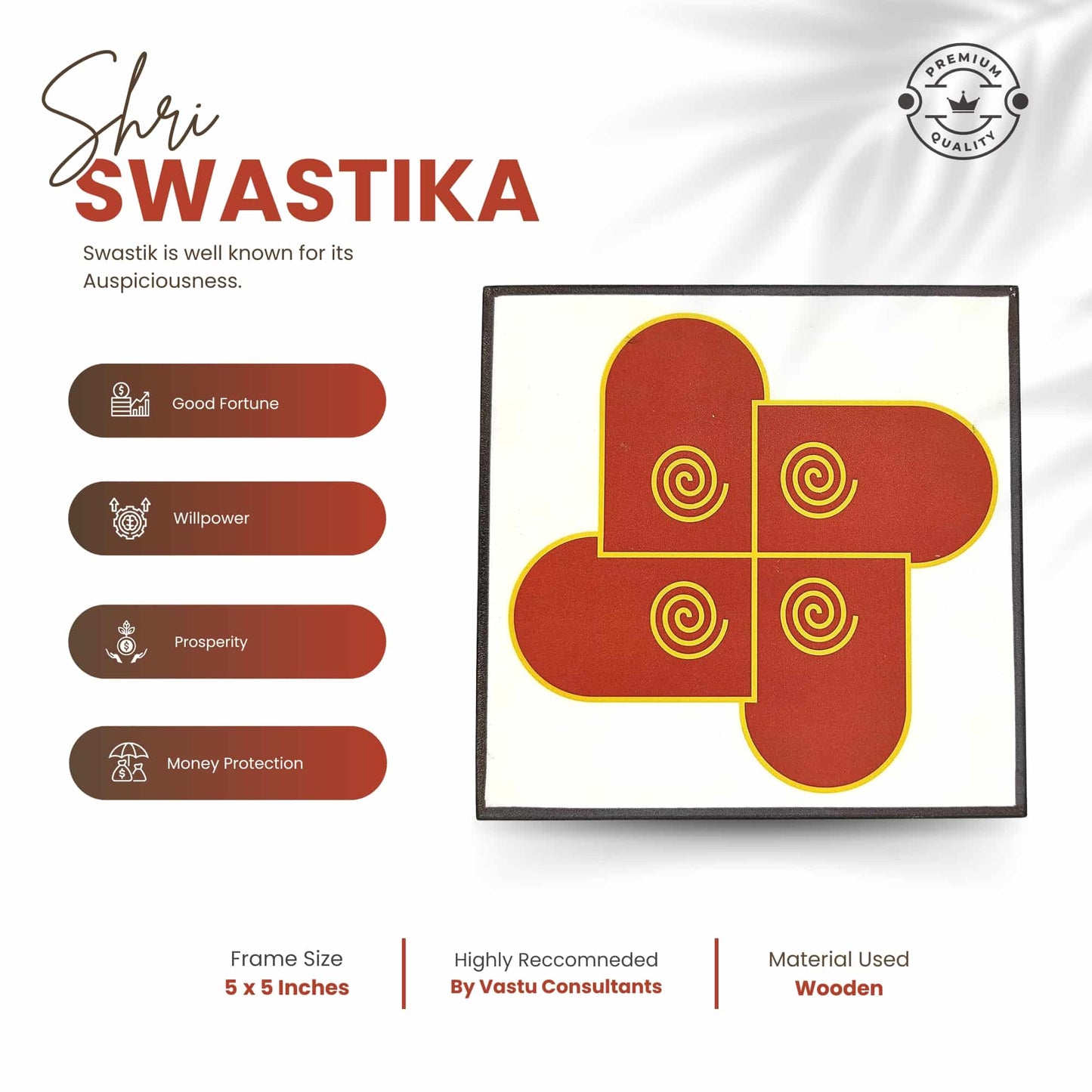 sri swastika frame vastu