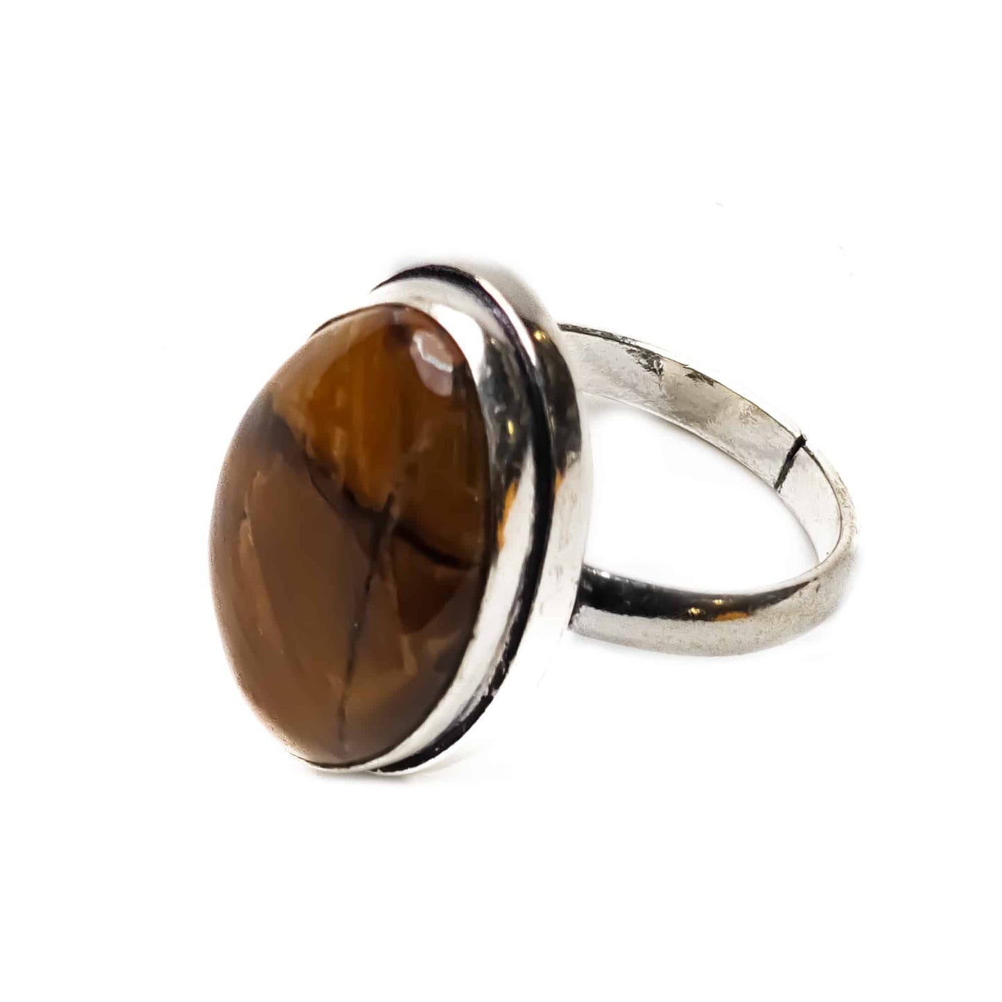 tiger eye finger ring