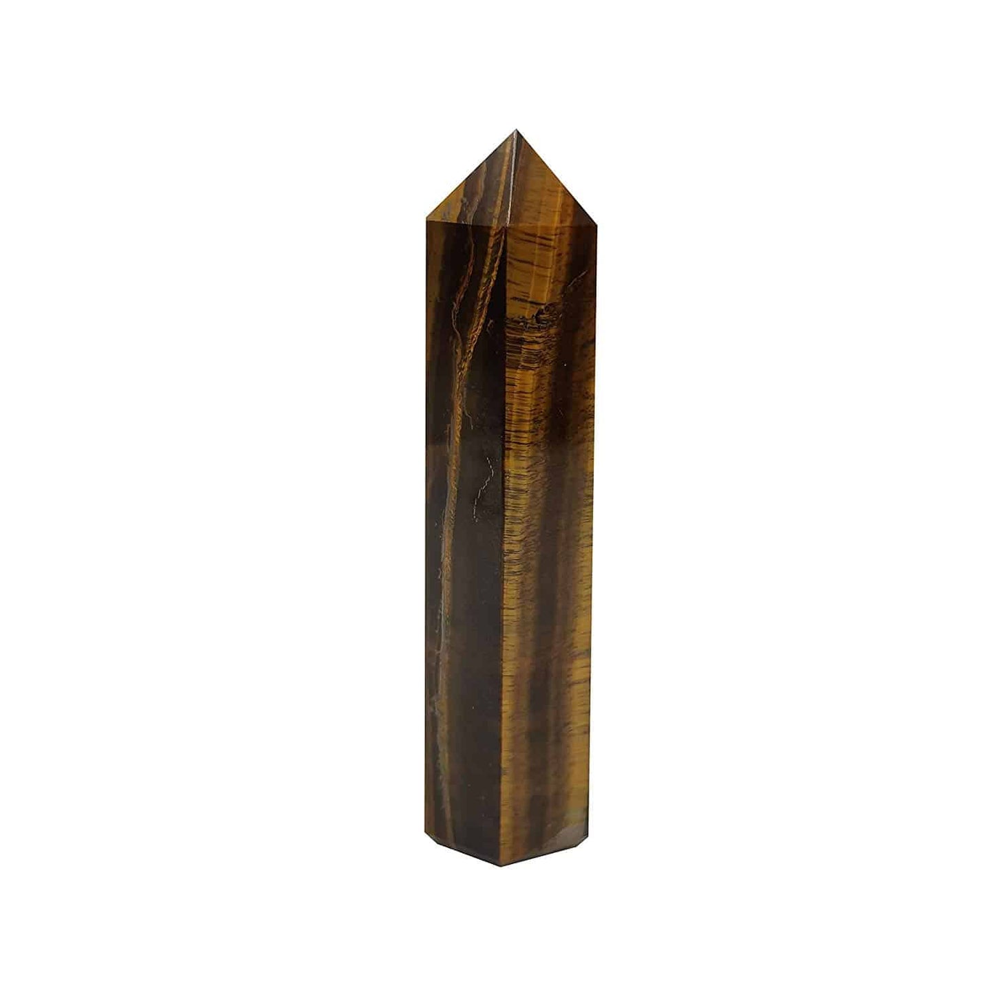 tiger eye natural stone wand crystal pencil