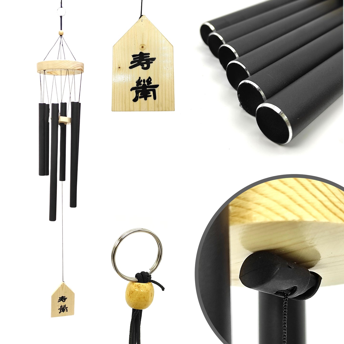 vastu feng shui windchime 302-6pipe