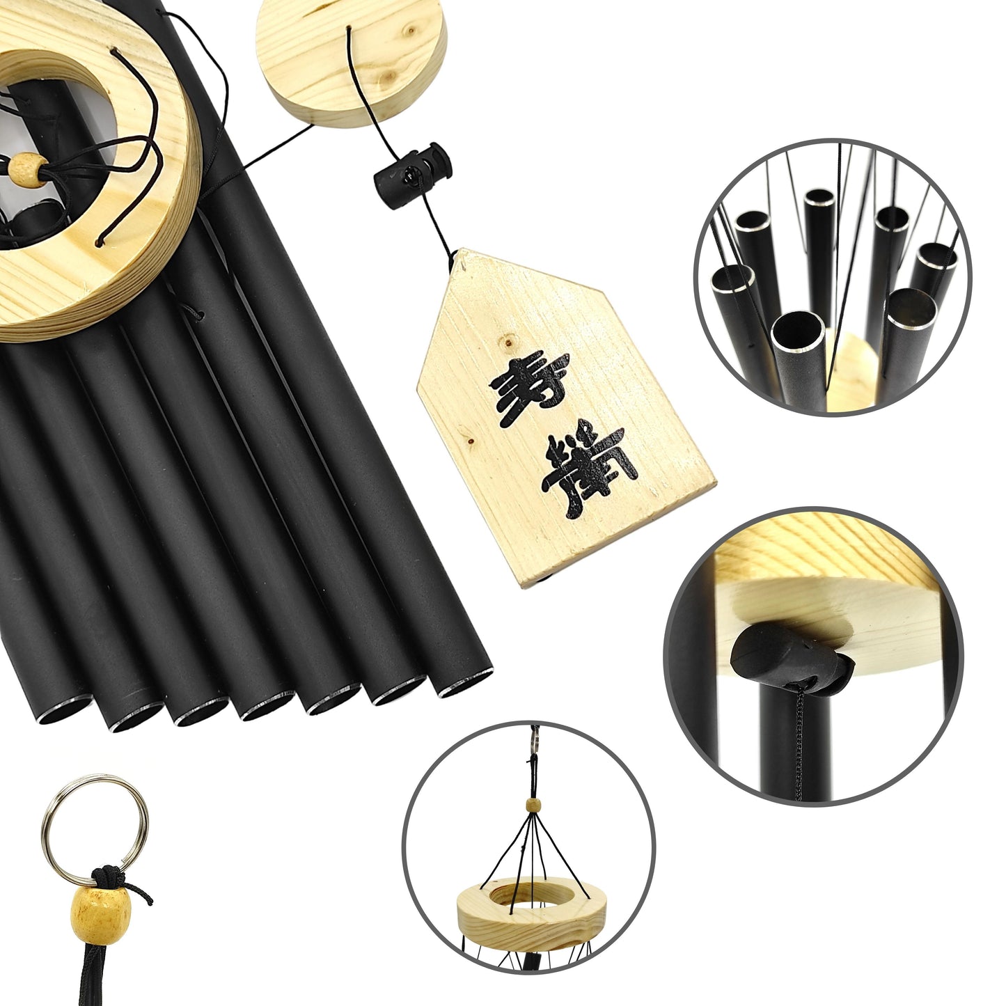 vastu feng shui windchime 303-7 pipe