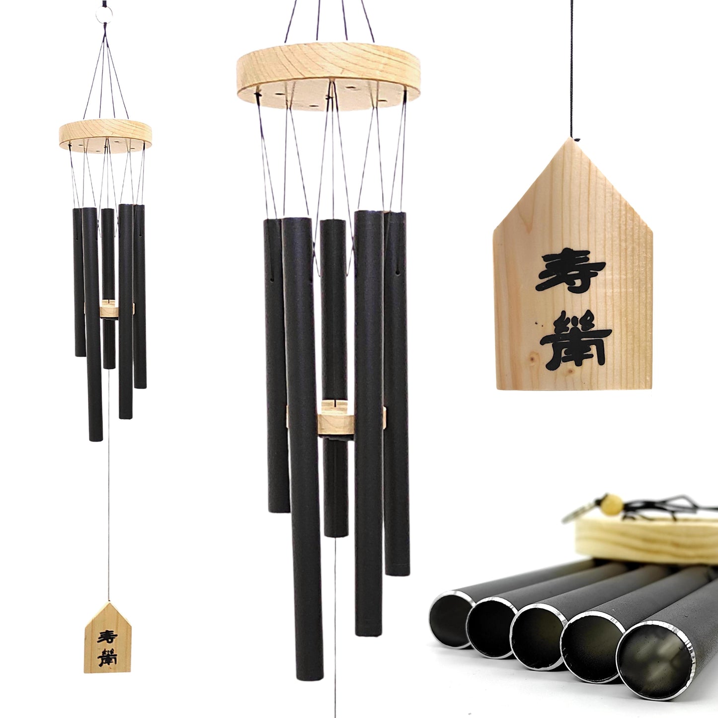 vastu fengshui wind chime 201-5pipe