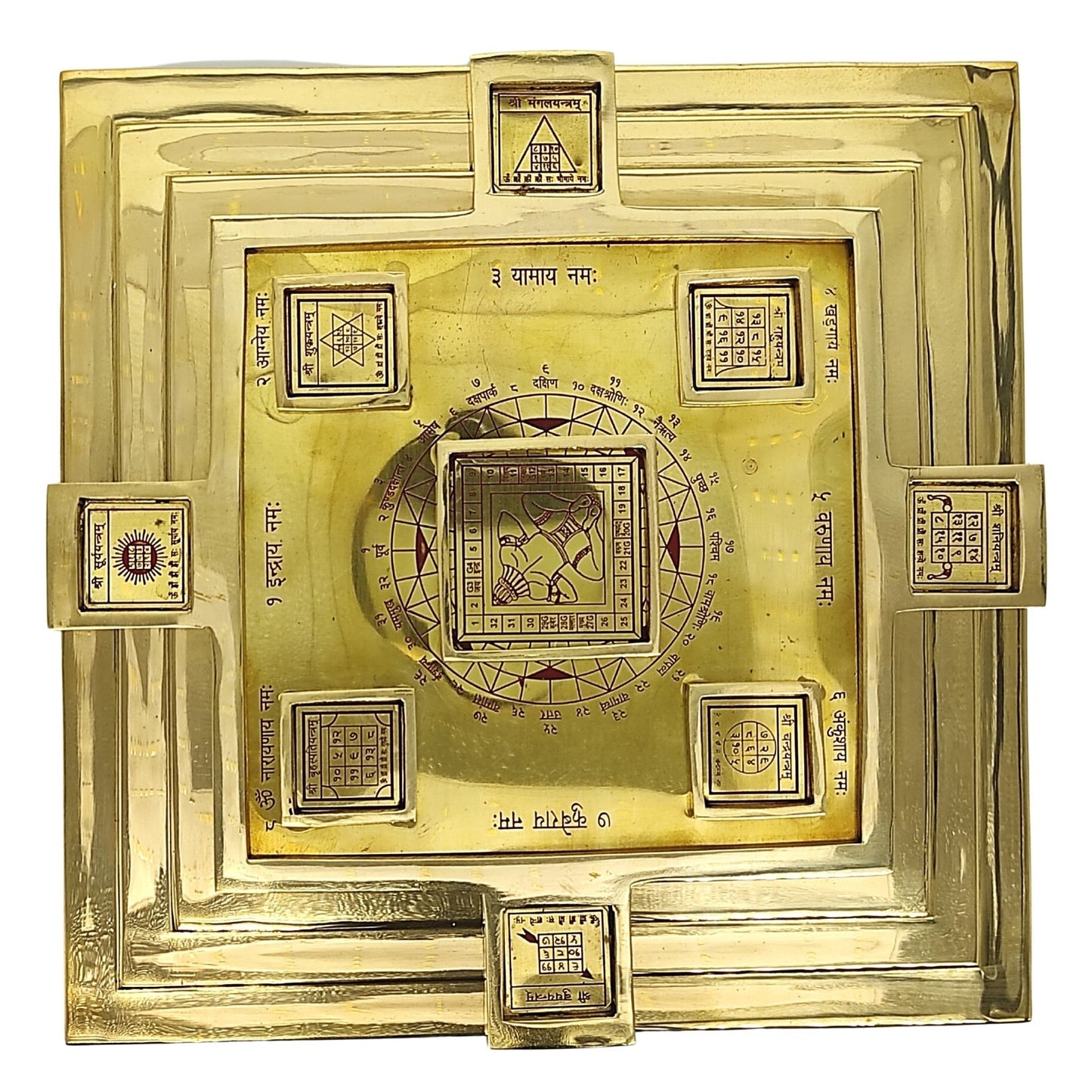 Vastu Space Harmoniser Pyramid with Vastu Purush for Brahmasthan & Vastu Defects - plusvalueindia