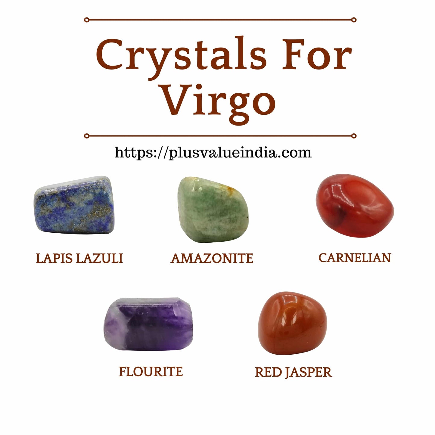 Zodiac Crystal Bag For Virgo