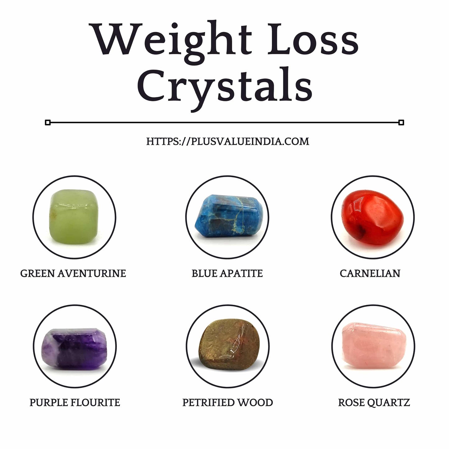 weight loss pocket crystal healing bag