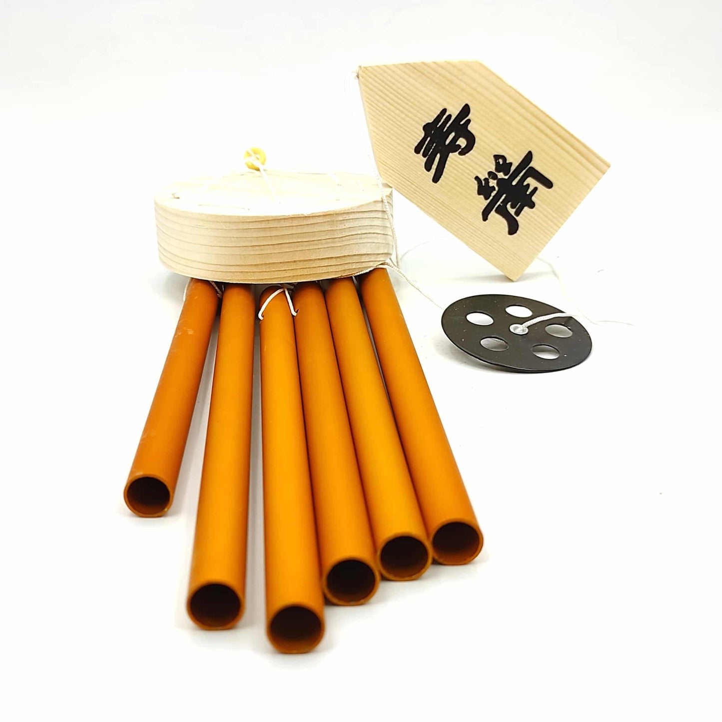wind chime 6 pipes rods metal fengshui product