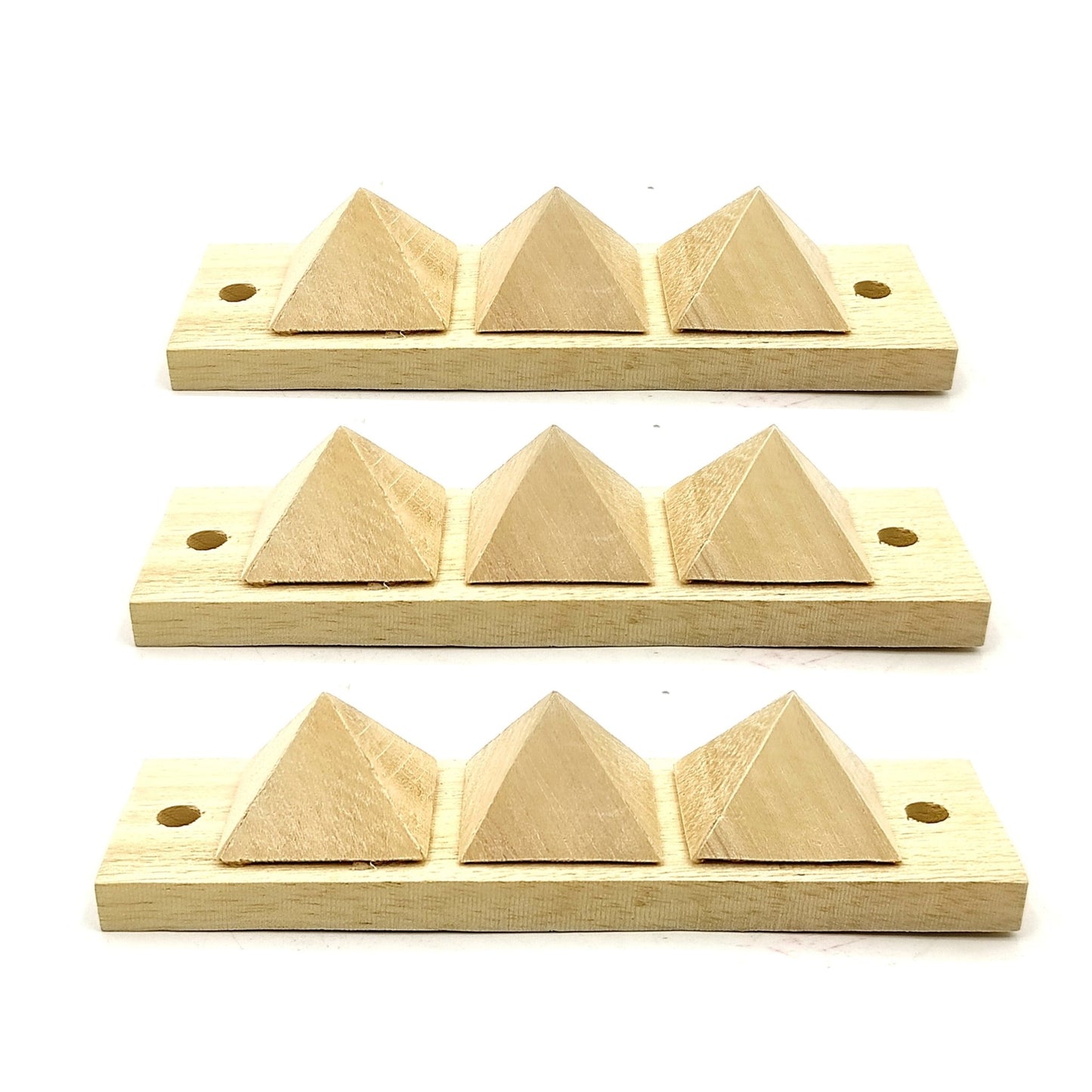 Vastu Wooden Pyramid Strip for Toilet Defects Or Division - plusvalueindia