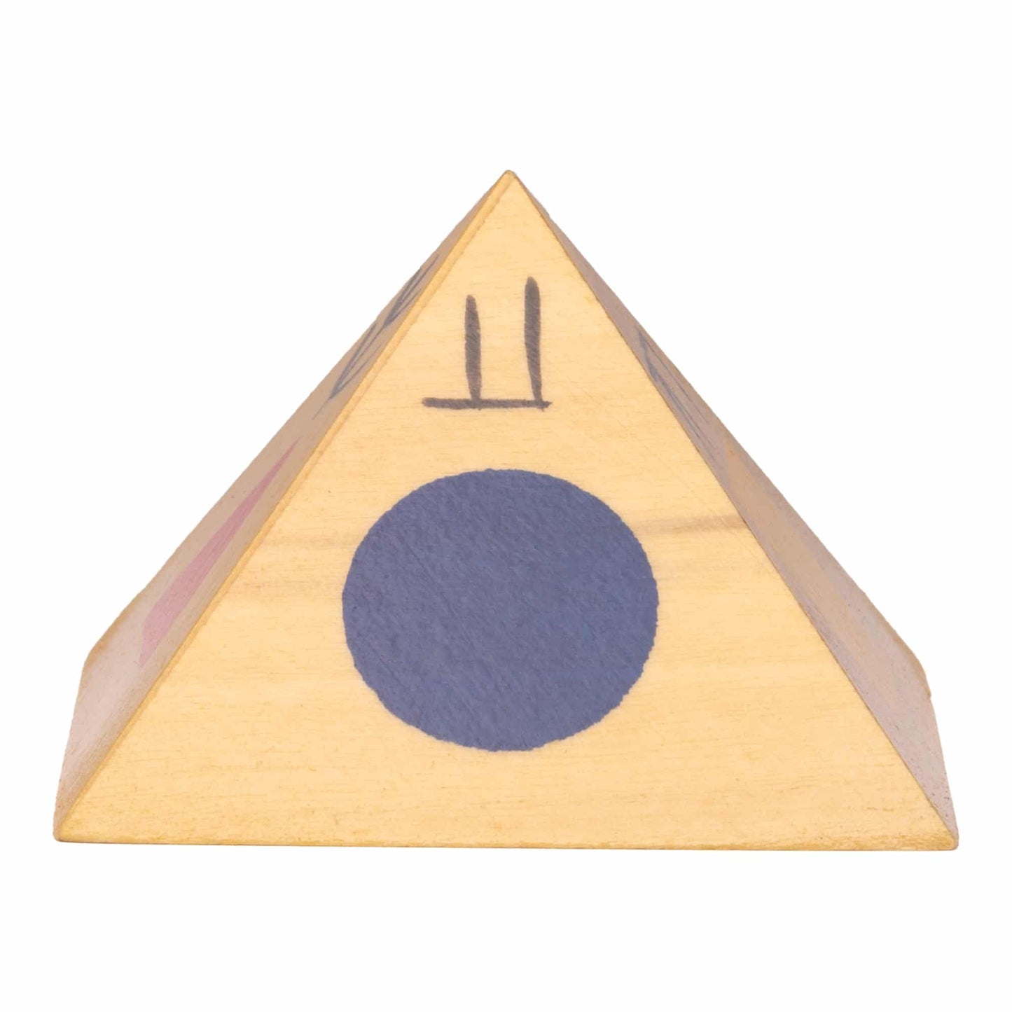 wooden pyramid symbol vastu 2inch