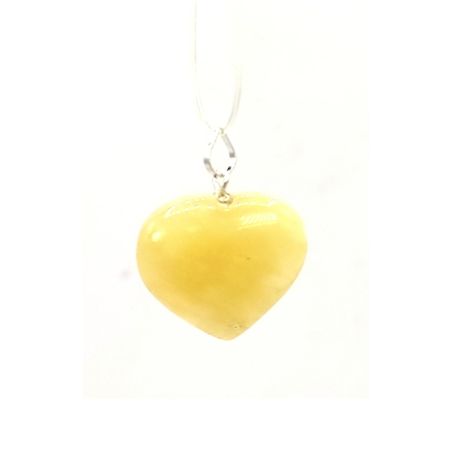 yellow aventurine heart pendant healing reiki