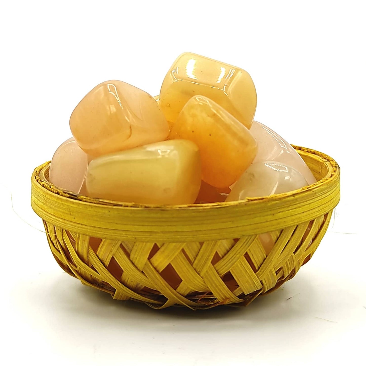 yellow aventurine tumbled pebbles crystal 200grams