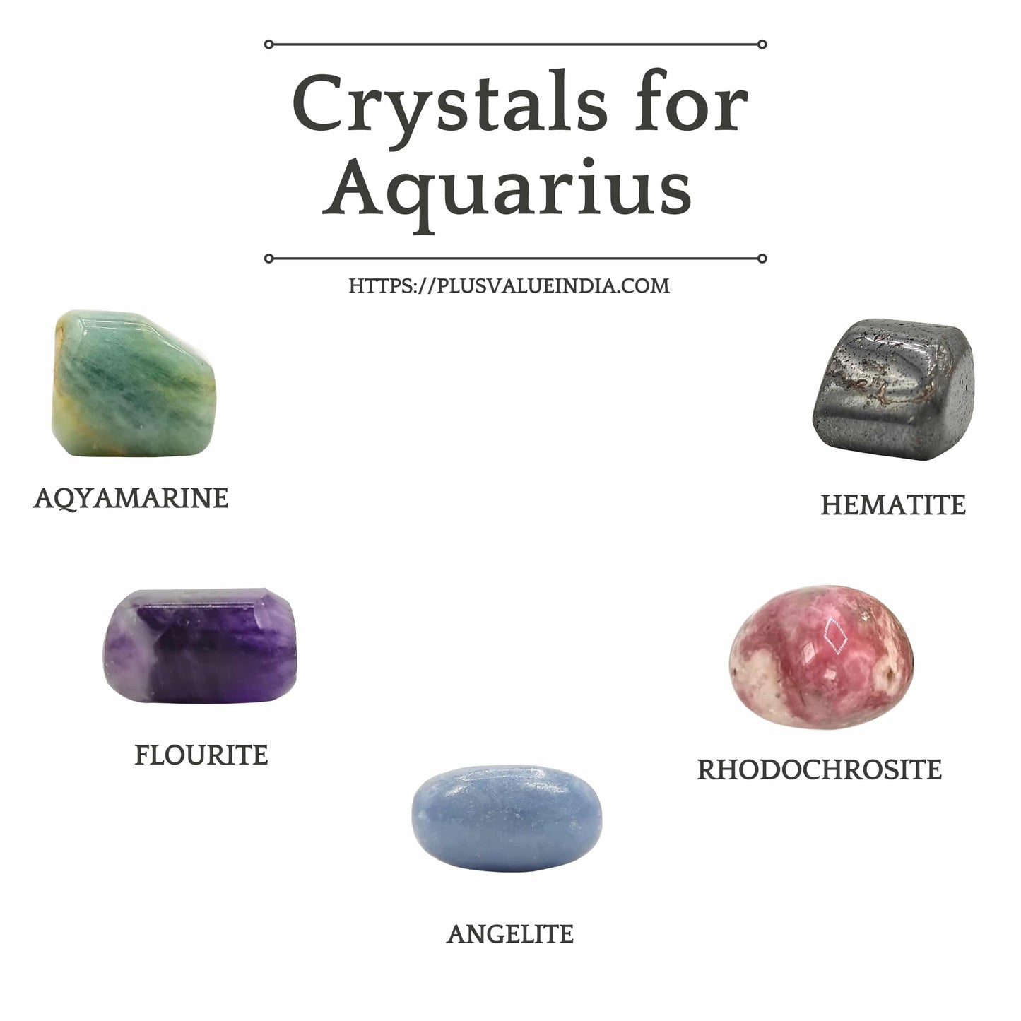 Zodiac Crystal Bag- Aquarius