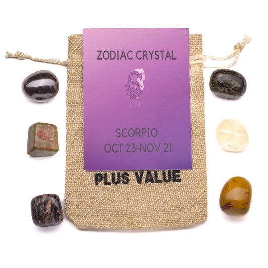 zodiac crystal bag for scorpio sign