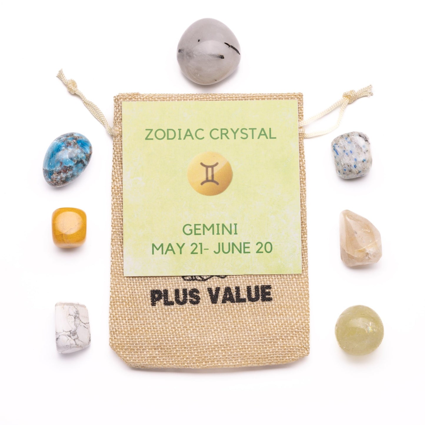 zodiac crystal bag gemini