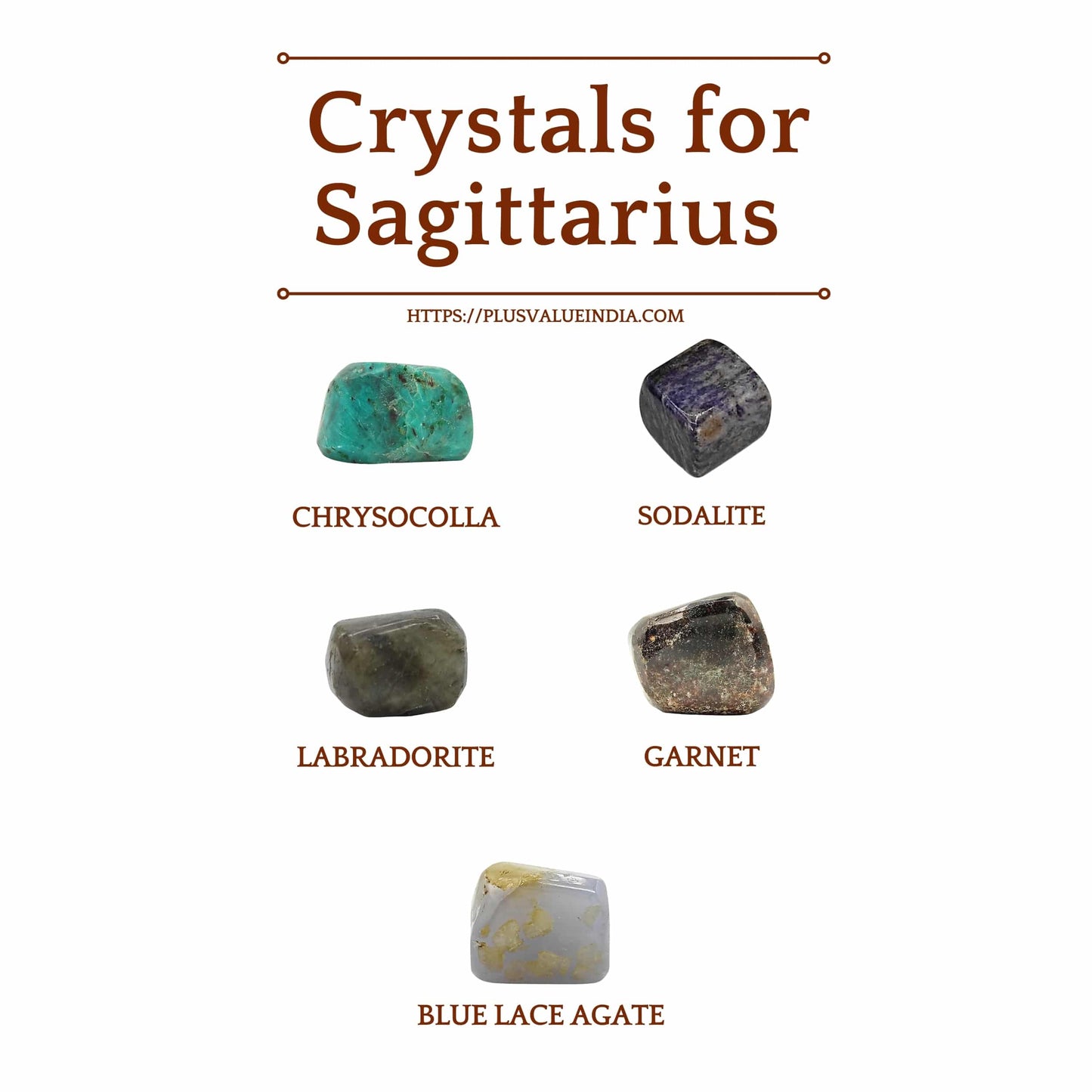 Zodiac Crystal Bag Sagittarius