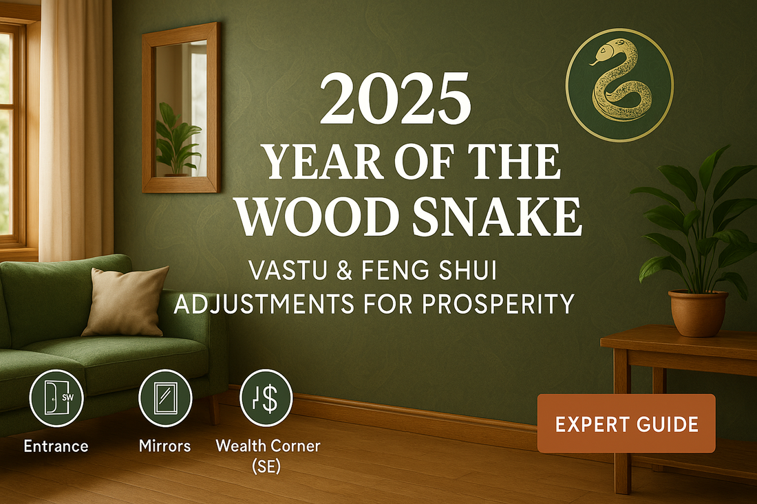 2025 Year of the Wood Snake: Vastu and Feng Shui Adjustments for Prosperity