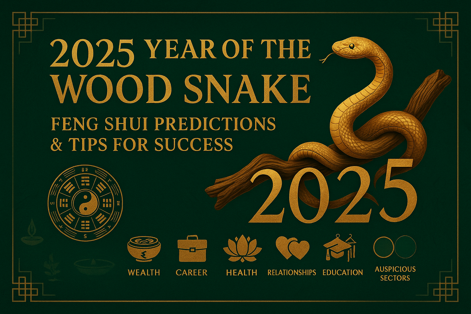2025 Year of the Wood Snake: Feng Shui Predictions & Tips for Success