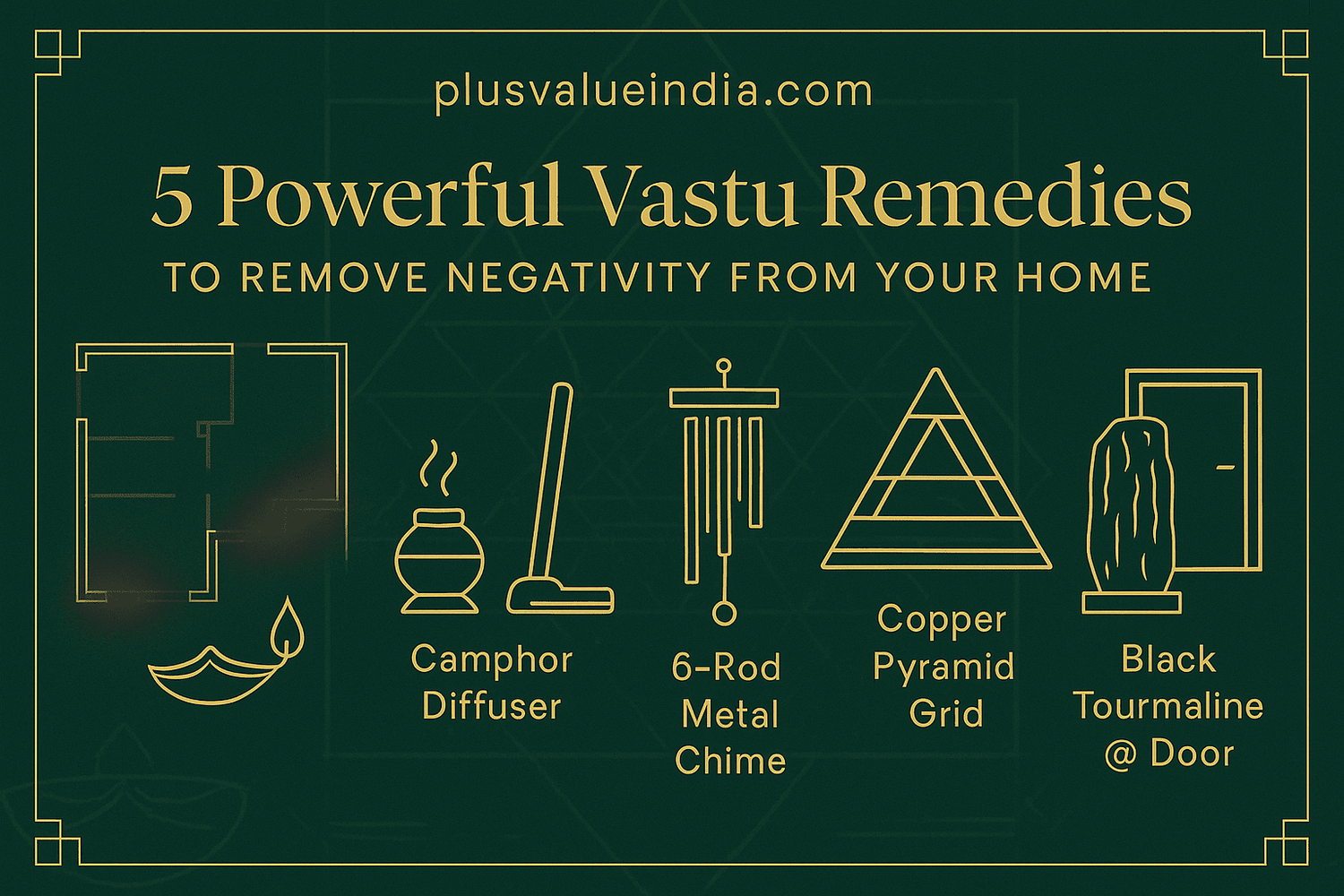 5 Powerful Vastu Remedies to Remove Negativity from Your Home - plusvalueindia