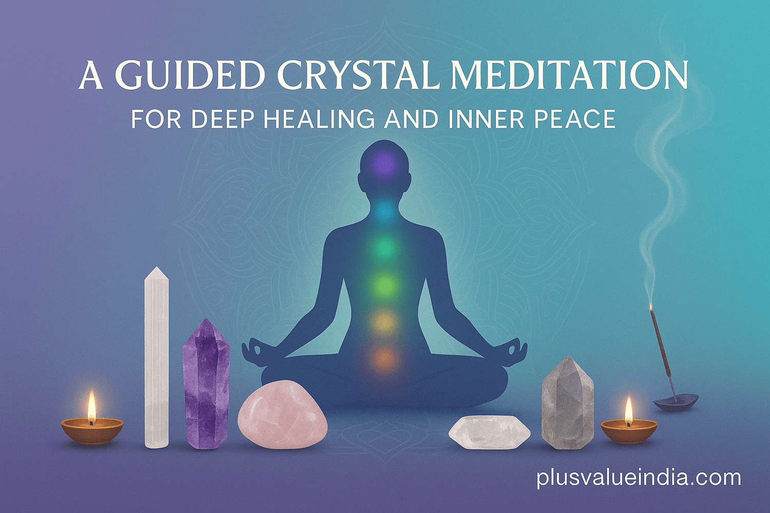 A Guided Crystal Meditation for Deep Healing and Inner Peace - plusvalueindia
