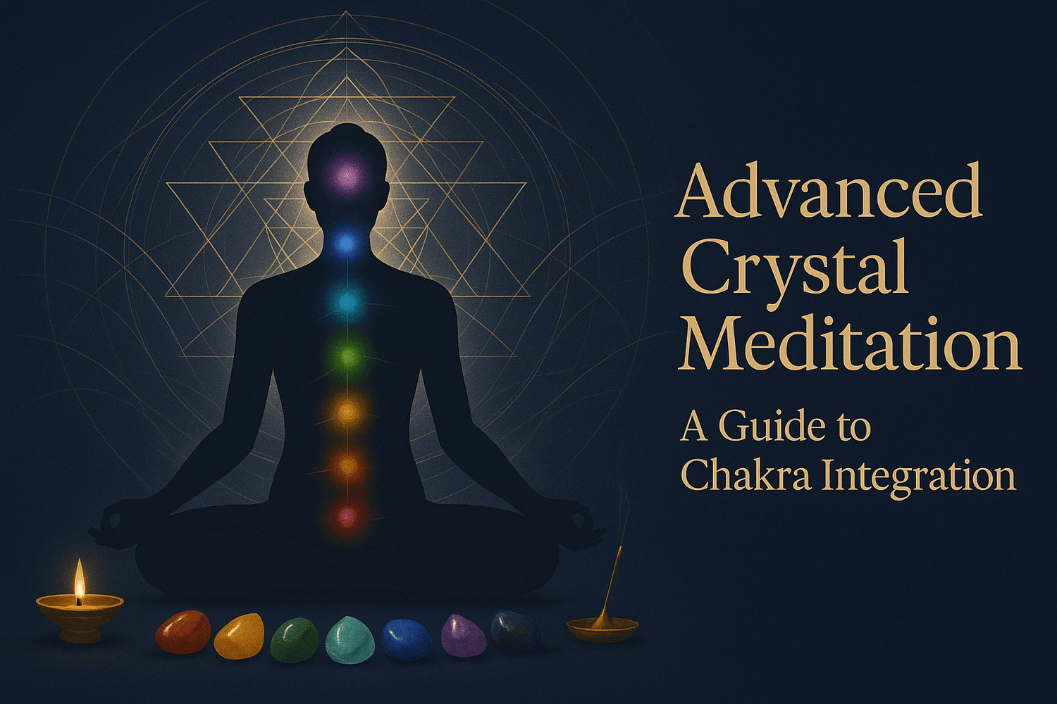 Advanced Crystal Meditation: A Guide to Chakra Integration - plusvalueindia