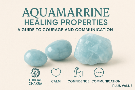 Aquamarine Healing Properties: A Guide to Courage and Communication - plusvalueindia