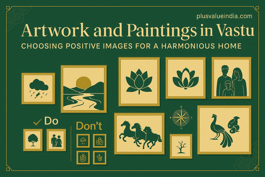 Artwork and Paintings in Vastu: Choosing Positive Images for a Harmonious Home - plusvalueindia