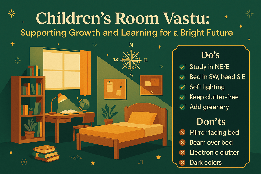 Children's Room Vastu: Supporting Growth and Learning for a Bright Future - plusvalueindia