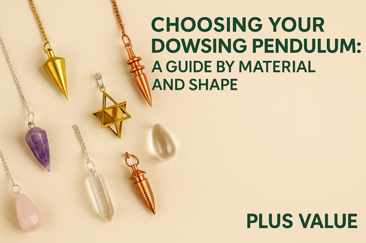 Choosing Your Dowsing Pendulum: A Guide by Material and Shape